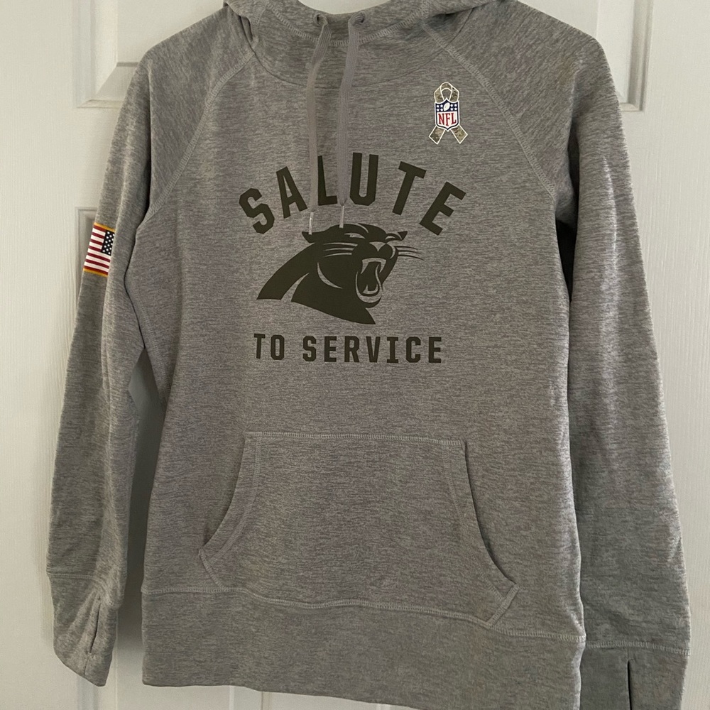 NFL Nike Carolina Panthers hoodie therma fit